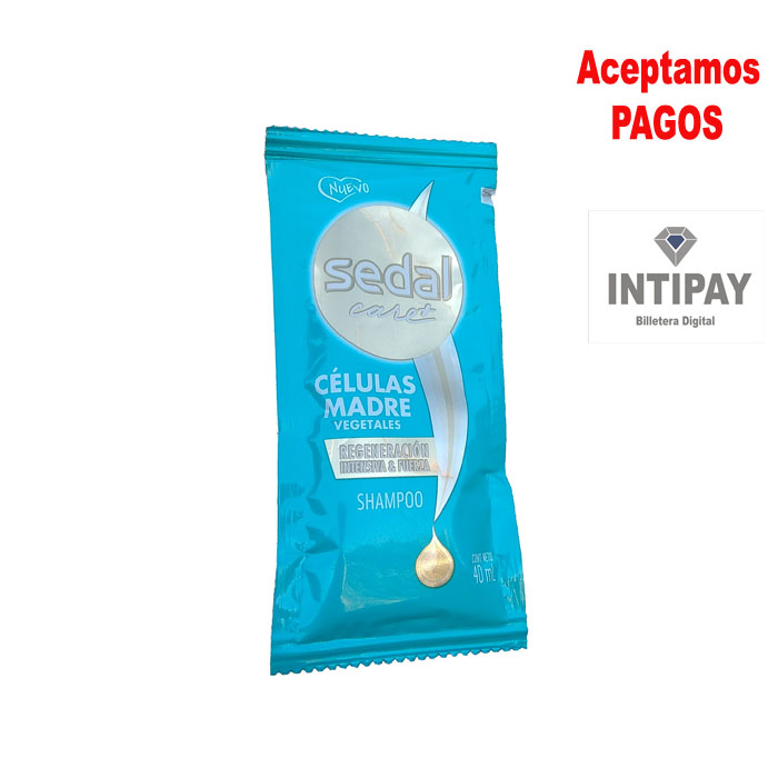 Shampoo Sedal Células Madre Vegetales 40ml